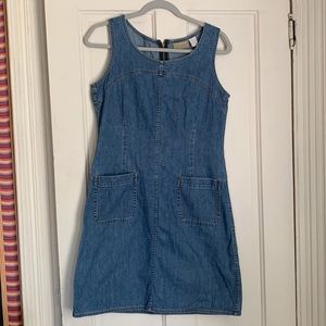 Denim Dress Liz Claiborne Womans size 8